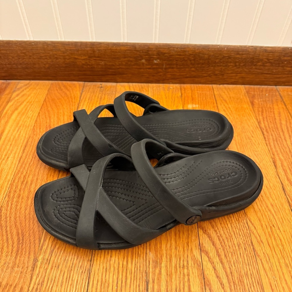 CROCS Black Women's Sandals